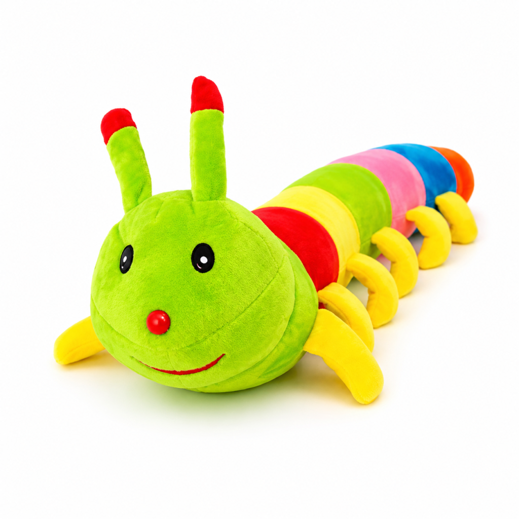 Adorable Plush Caterpillar Stuffed Toy, Super Soft and Cuddly